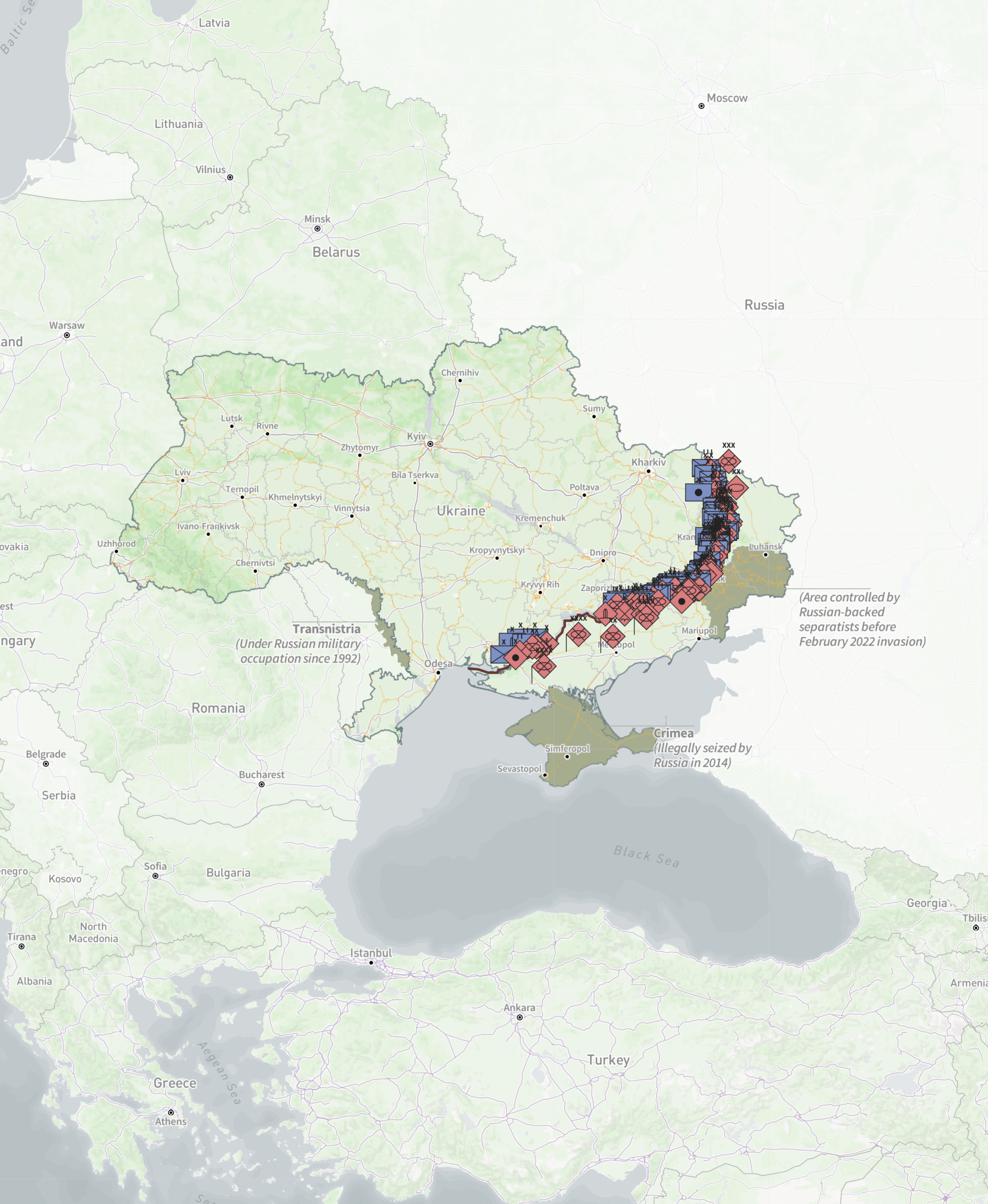 Best Ukraine War Map