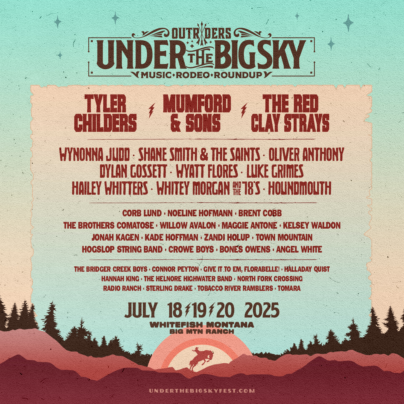 Big Sky Music Festival 2025 Lineup