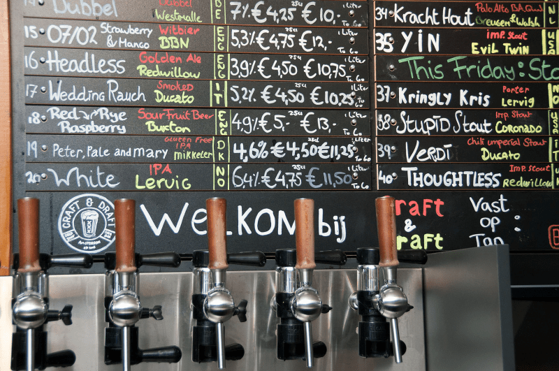 Brouwerij T Ij Funenkade Amsterdam Menu Price