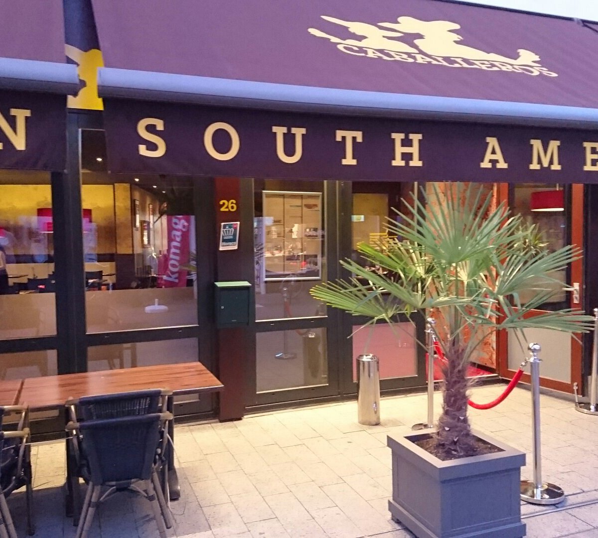 Caballeros Hengelo Menu