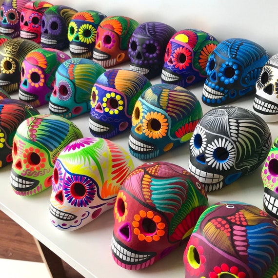 Day Of The Dead Skulls For Sale