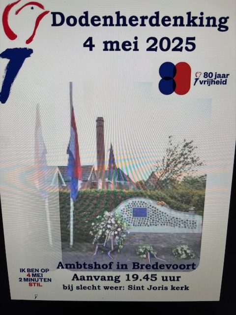 Dodenherdenking 2025 Tijd