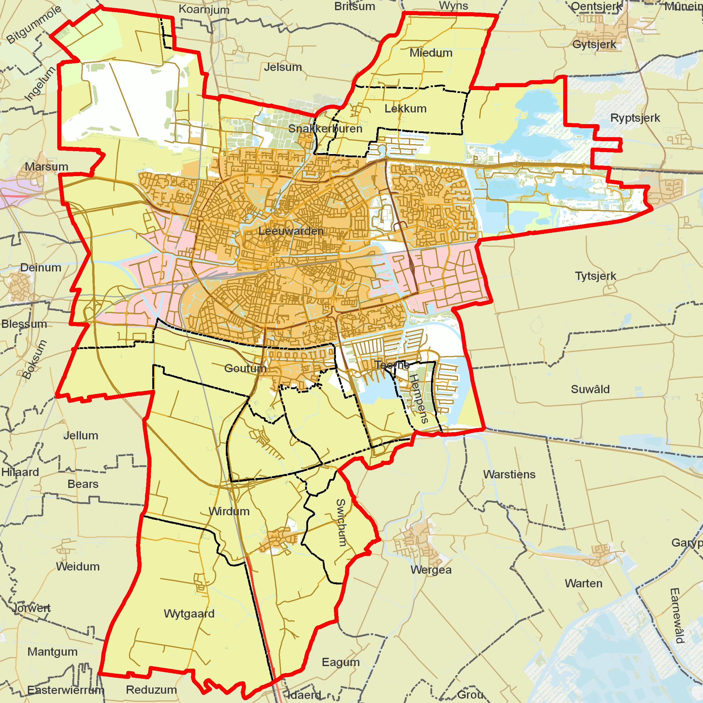 Gemeente Leeuwarden Maps