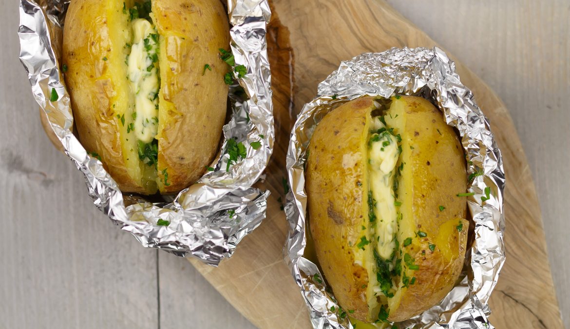 Gepofte Aardappel Oven