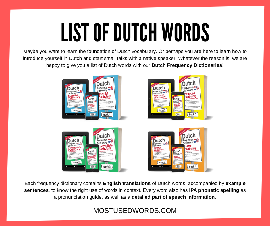 How Many Words Are There In Dutch