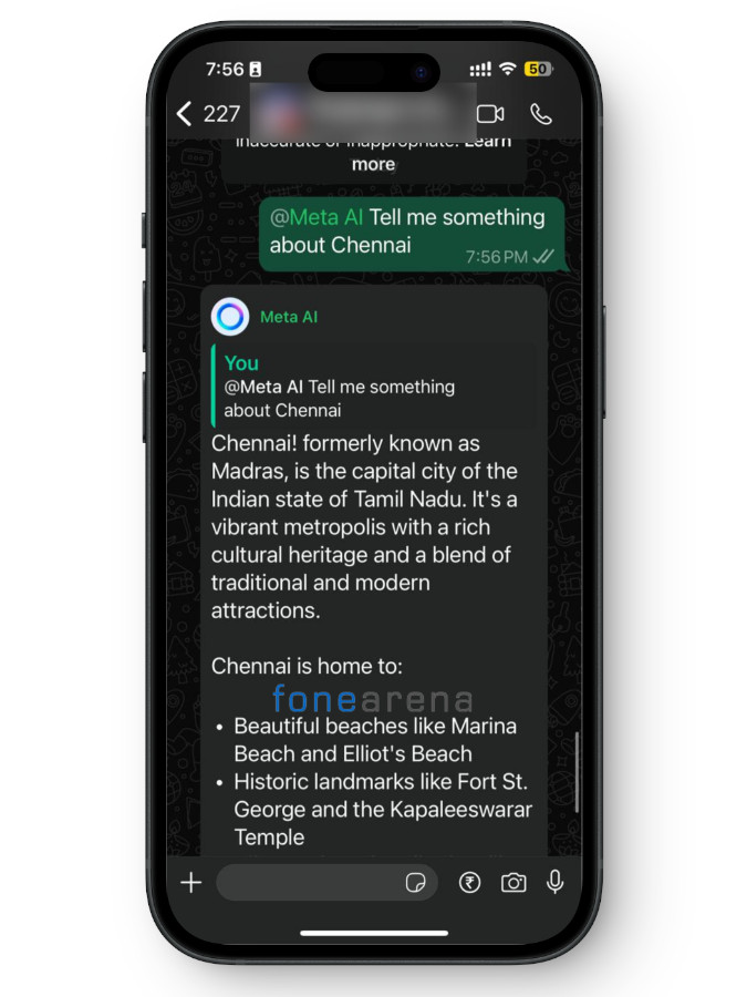 How To Use Meta Ai In Whatsapp On Iphone