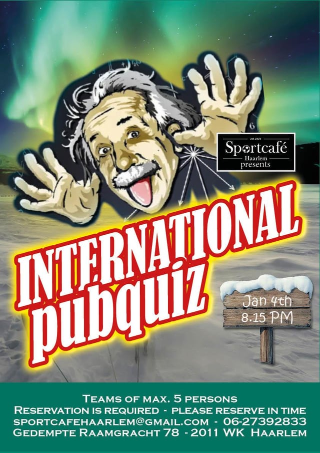 International Pub Quiz Haarlem