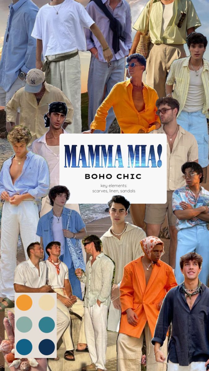 Mamma Mia The Party Dress Code Male