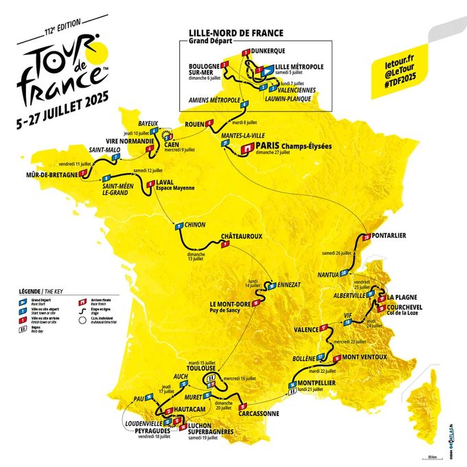 Tour De France 2025: TV Coverage