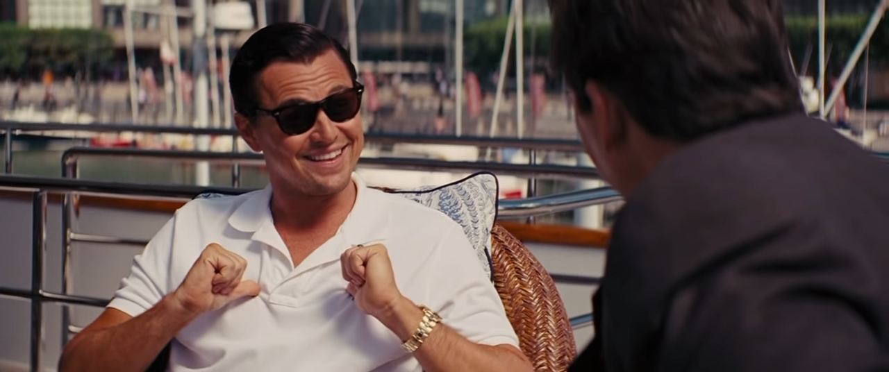 Wolf Of Wall Street Bribe Scene