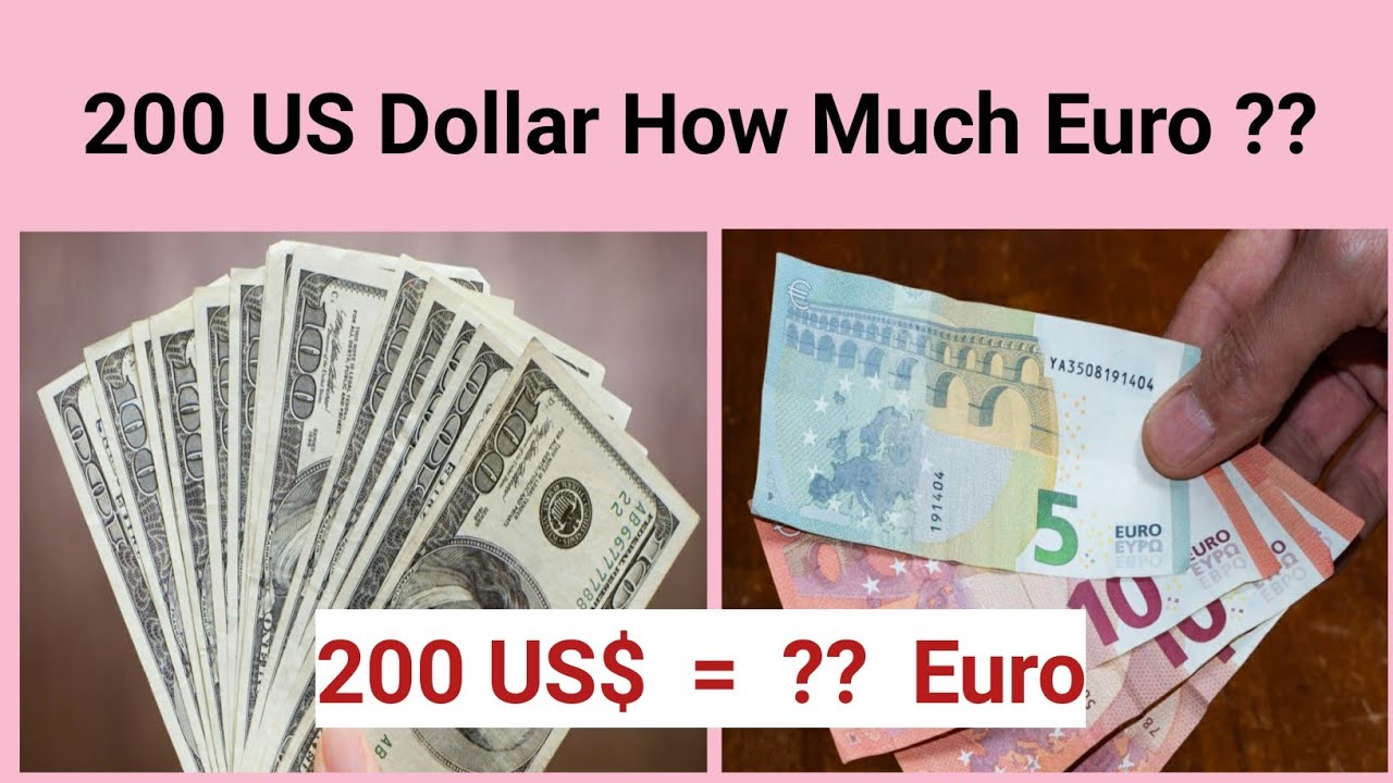 200 Dollar To Euro