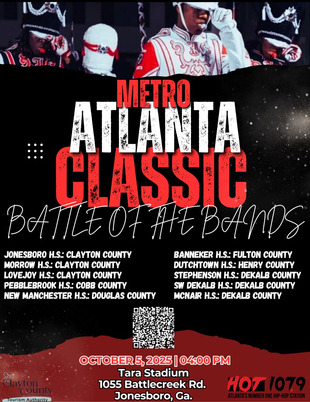 Battle Of The Bands Atlanta 2025 Schedule