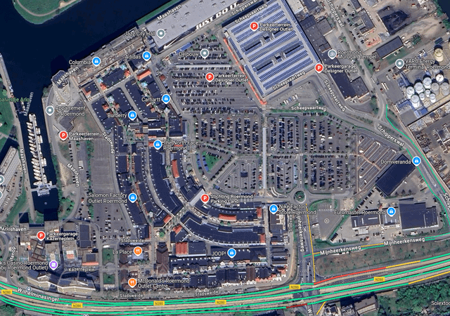 Biggest Outlet In Netherlands Map