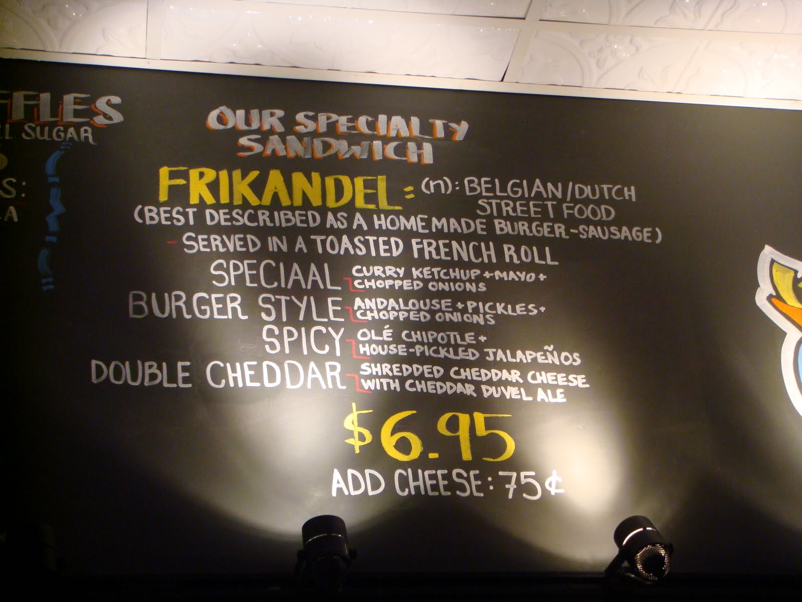 Frikandel Near Me Menu