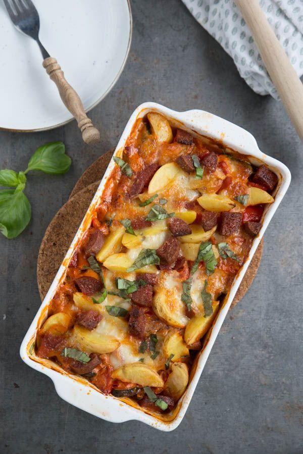 Italiaanse Ovenschotel Met Aardappel