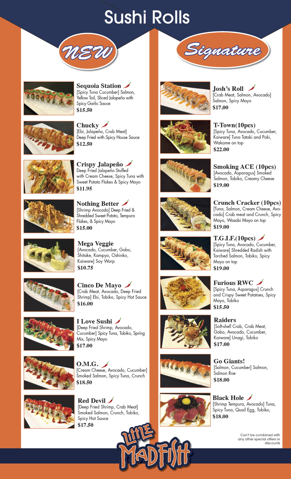 MadFish Menu