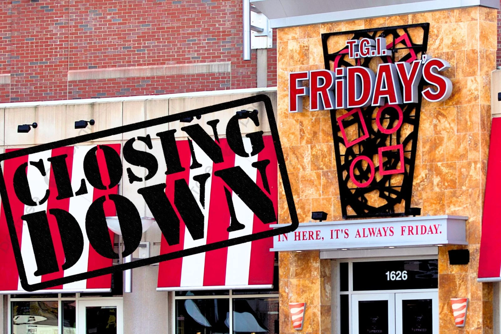 TGI Fridays Closing Locations 2024