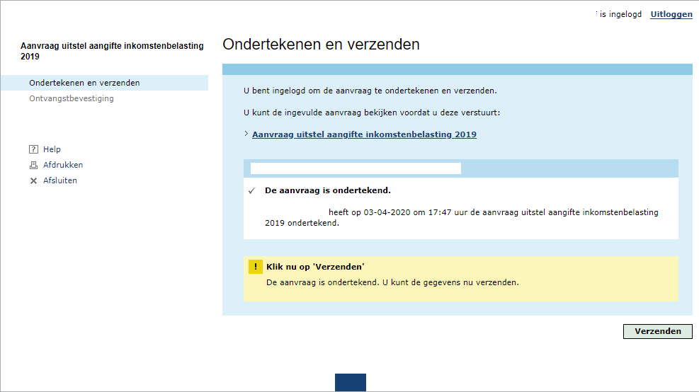 Uitstel Belastingaangifte Tot Wanneer