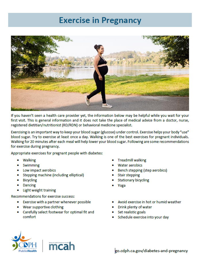 Gestational Diabetes Exercise: Moves to Lower Sugar