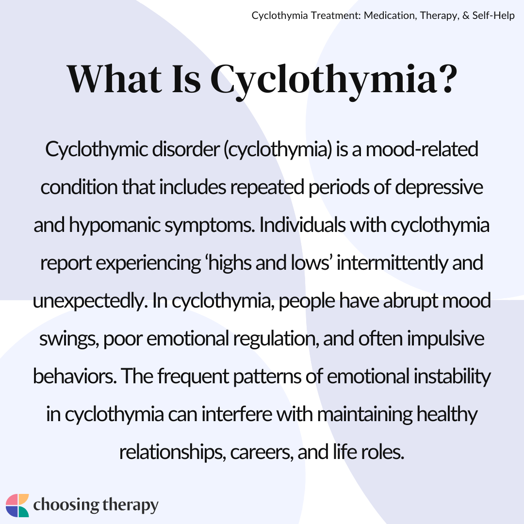 Cyclothymia Treatment: Real Options for a Balanced Life