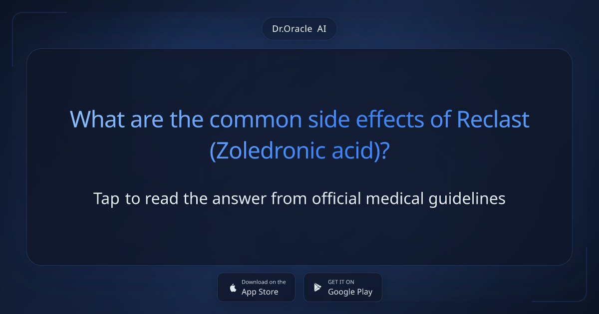 Reclast side effects – What to expect and how to manage