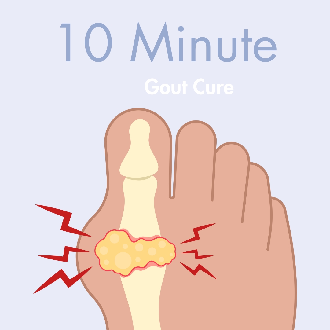 10 Minute Gout Cure – Fast Relief Without Prescriptions