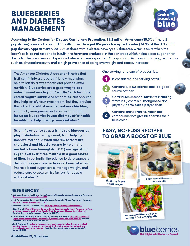 Blueberries and Diabetes: Benefits, Risks & Smart Tips