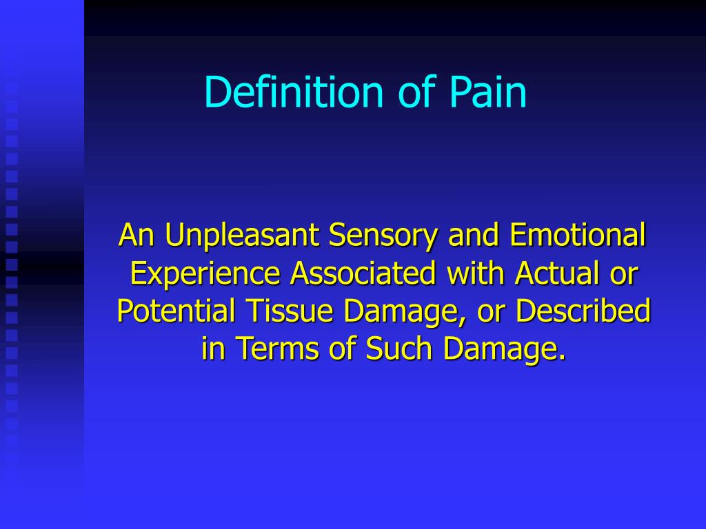 Pain Definition – What It Really Means & Why It Matters
