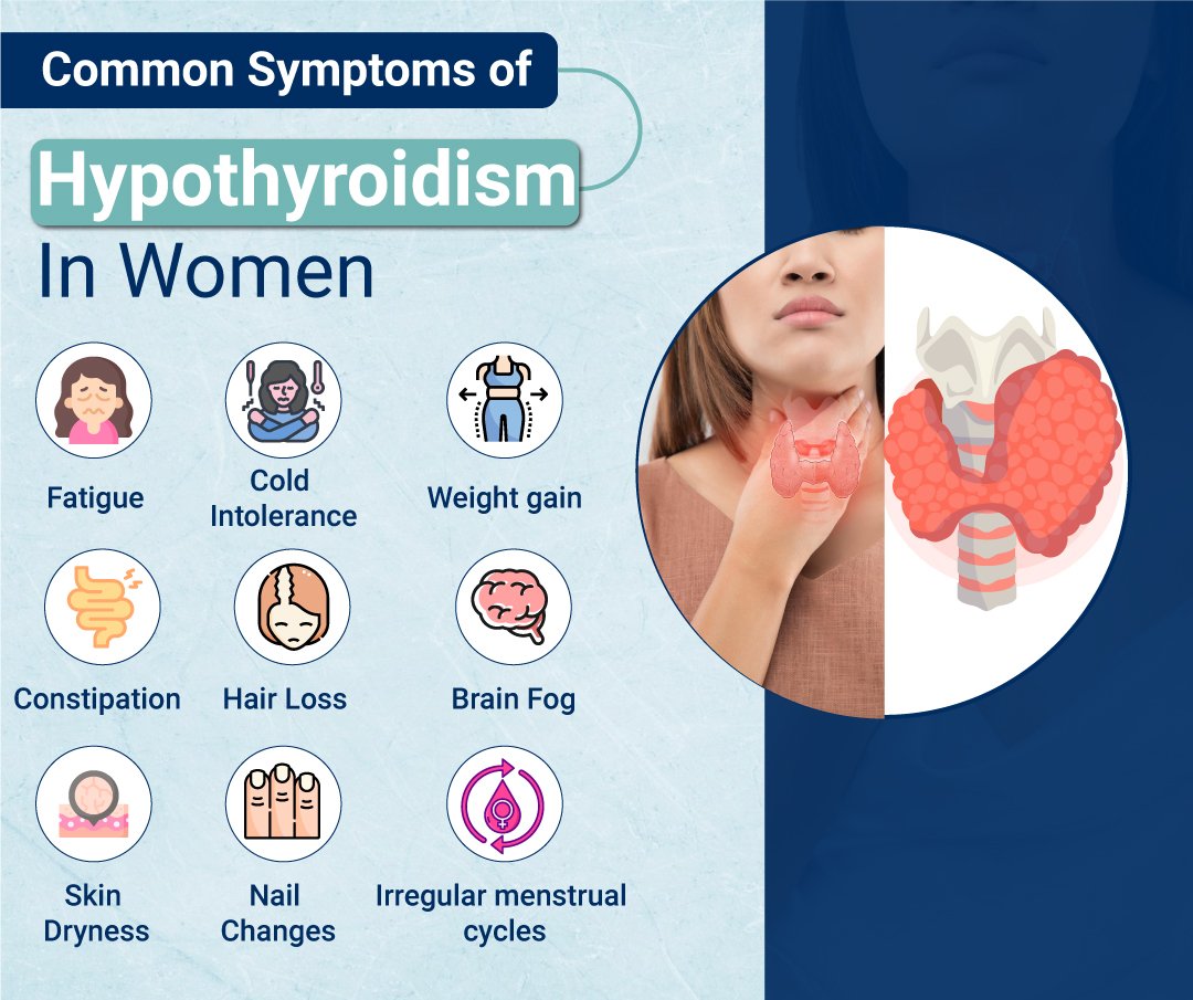 Underactive Thyroid Symptoms in Females: Key Signs