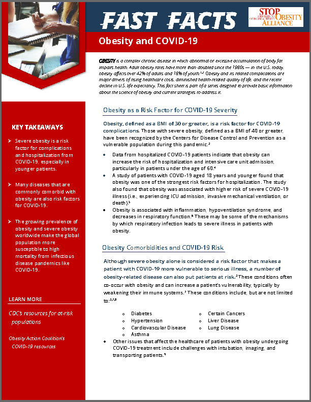 COVID Severe Obesity: Risks, Numbers & What to Do