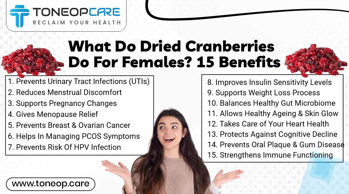 Dried Cranberry Benefits for Female Weight Loss