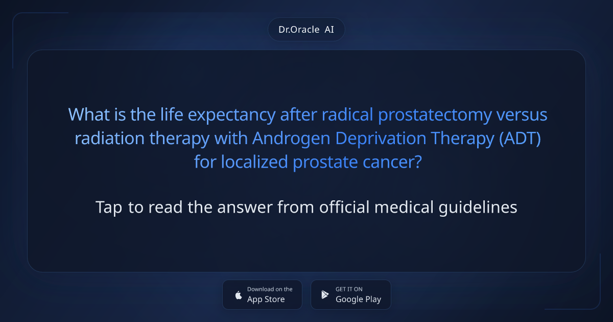 Life Expectancy After Prostate Removal & Radiation
