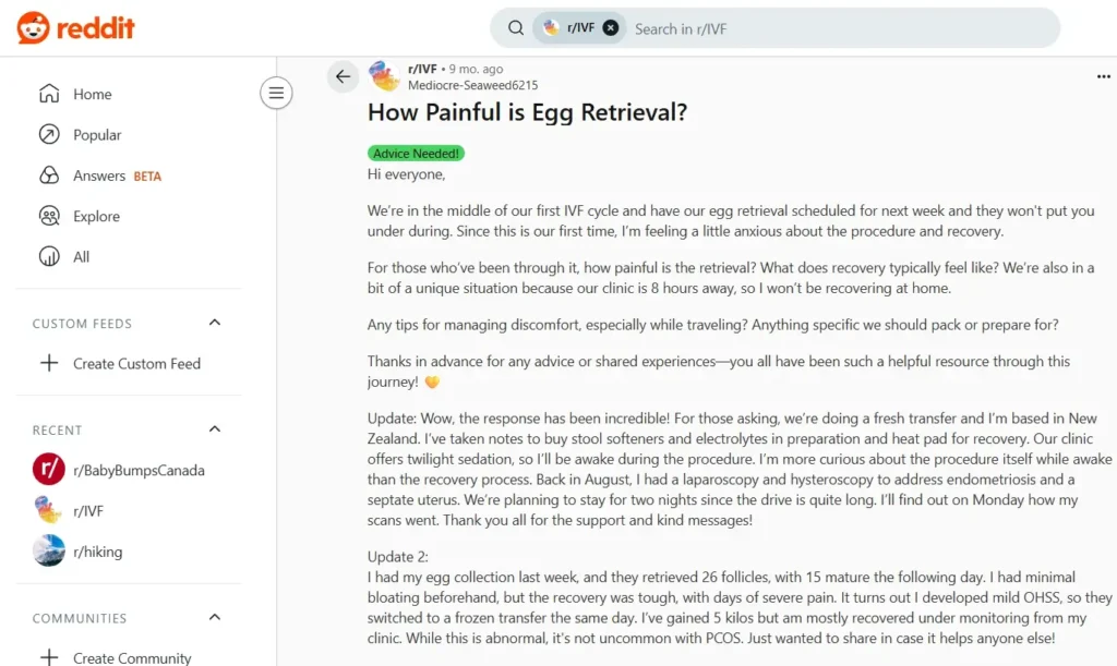 Egg Retrieval Constipation Reddit: Real Tips & Answers