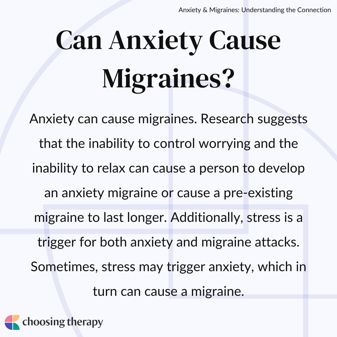 Migraines Caused by Stress and Anxiety: Relief & Insight