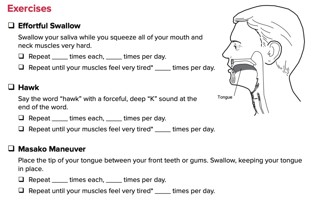 Swallowing Therapy Exercises: Easy Steps for Safe Meals