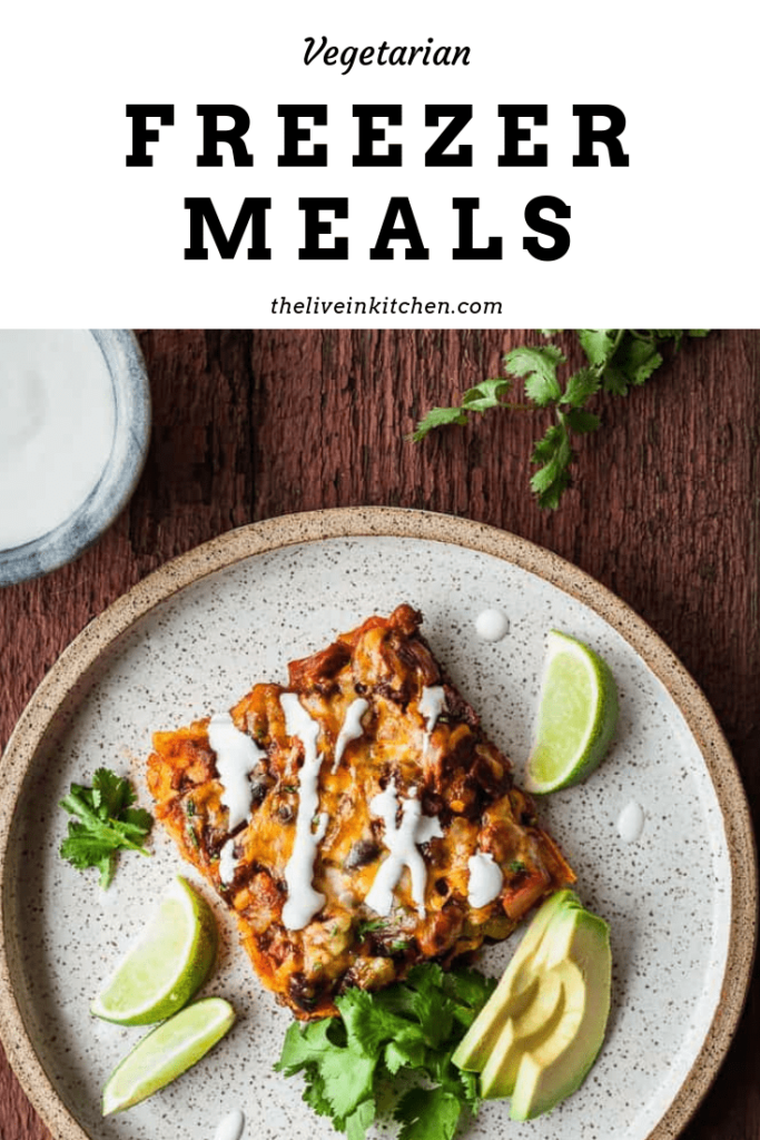 Make Ahead Vegetarian Meals – 40+ Freezer Recipes