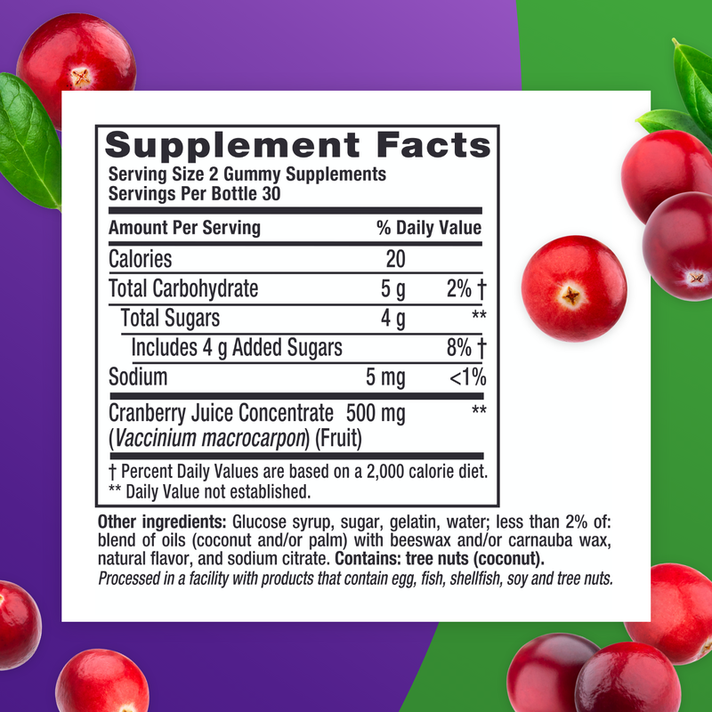 Benefits of Cranberry Pills Sexually for Women