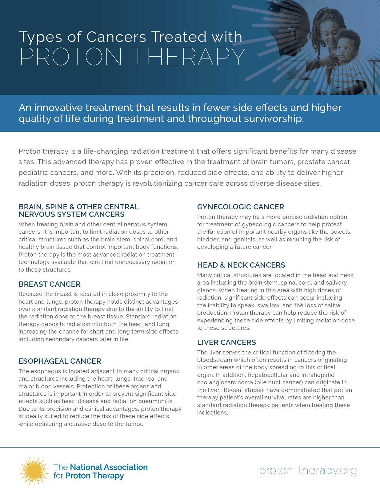 What Type of Cancer Can Be Treated With Proton Therapy?