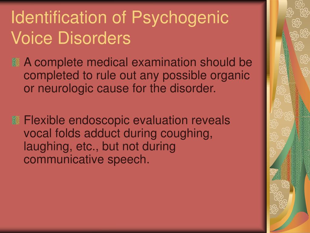 Psychogenic Dysphonia: Causes, Symptoms & Treatment
