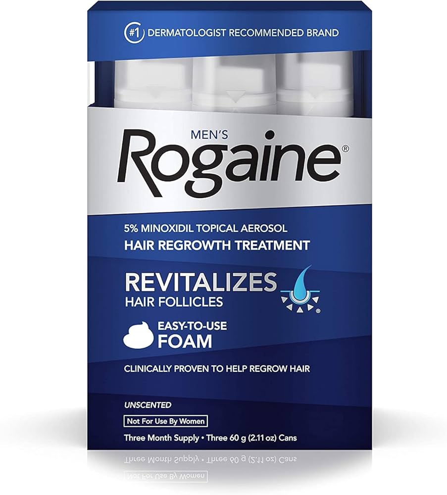 ROGAINE for Men – Complete Guide to Foam, Price, and Reviews