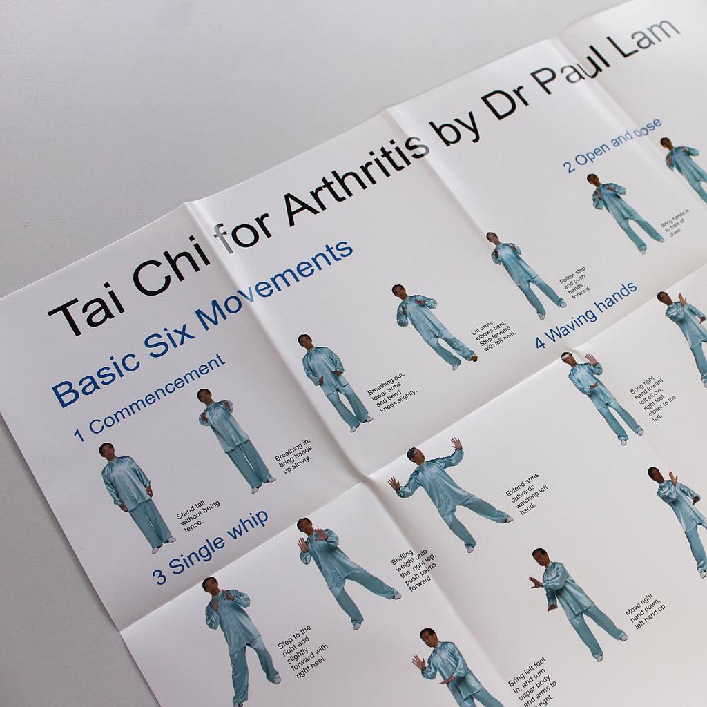 Tai Chi for Arthritis Wall Chart: Easy Pain‑Free Guide