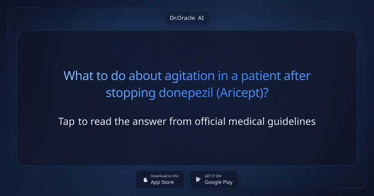 Effect of Stopping Donepezil: Risks & Taper Guide