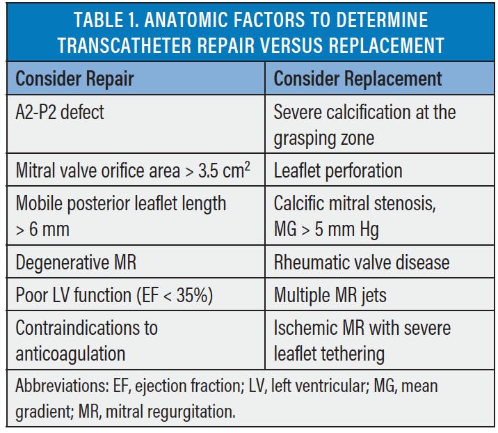 Transcatheter Mitral Valve Replacement vs Repair