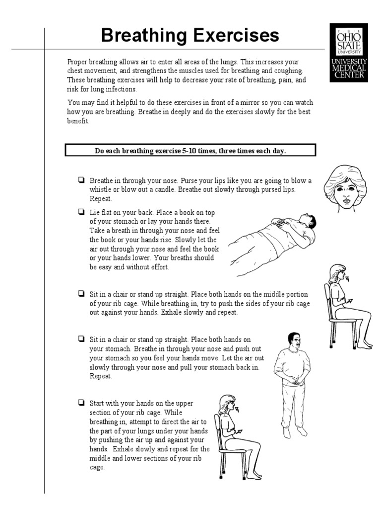 Types of Breathing Exercises PDF – Free Guides