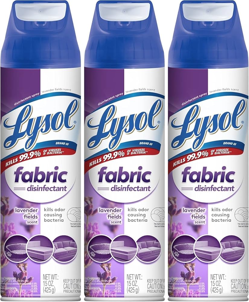 Lysol Lavender Fabric Disinfectant Spray – Guide