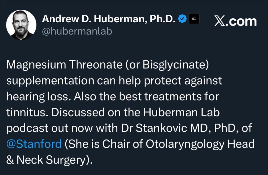 Magnesium Cured My Tinnitus – Reddit Stories & Science