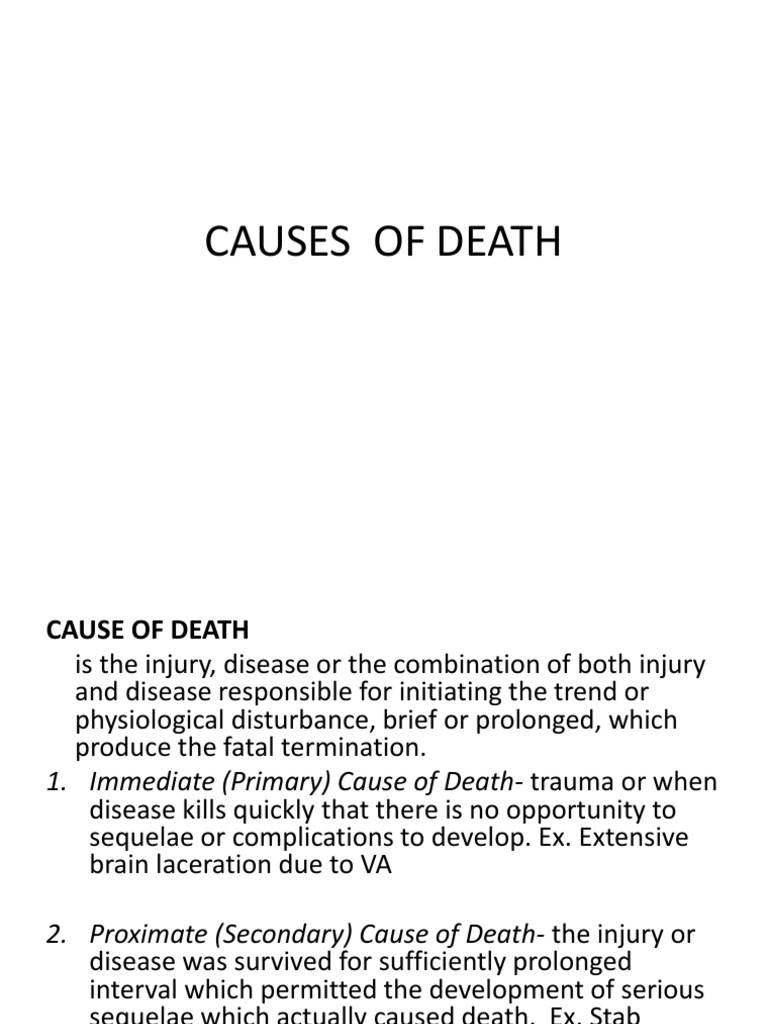 Cause of Death Meaning: What It Really Means for You