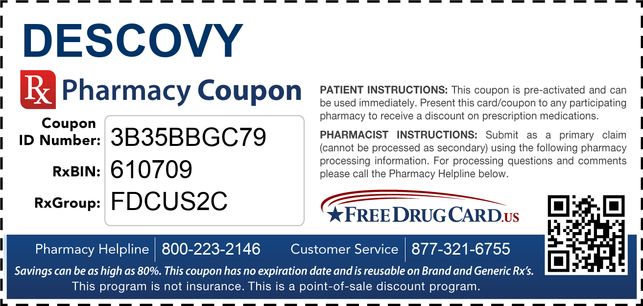 Descovy Free Coupon: How to Get $0 PrEP Every Month