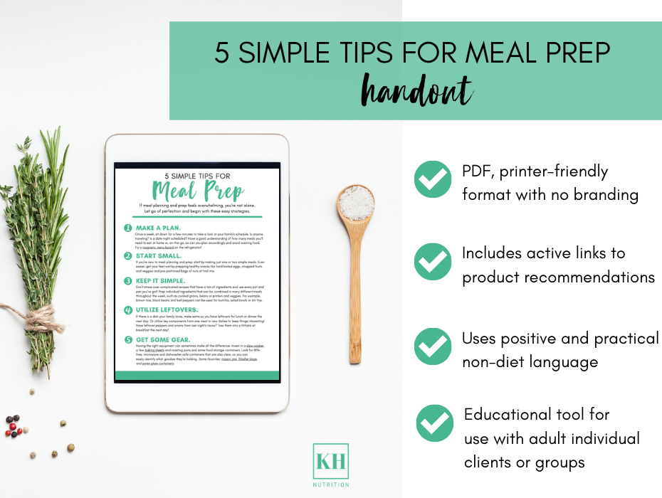 Meal Prep Guide PDF – Simple Blueprint for Beginners
