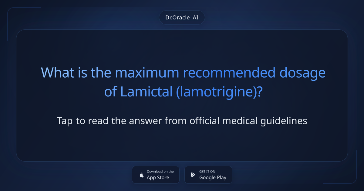 What is the highest dose of lamictal for anxiety?